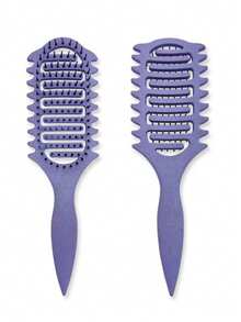 1pc New Upgraded Curling Brush With Bristles And Special Design, Curling Brush Especially For Curly Hair, Shaping And Styling Curls For Men And Women, Reducing Pulling And Curl Separation, Hairbrushes, Combs, Hair Tools, Hair Products And Accessories For Barber Salon Beauty Travel Essentials ﻿ Hair Styling Kit - Multicolor - View 12