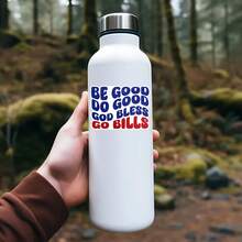 1PC Go Bills Football Sticker, Be Good Do Good Laptop Decal, Sports Fan Vinyl, Buffalo Gift, Waterproof Peel & Stick Water Bottle Sticker, Retro Tumbler Decal, Trending Football Notebook Vinyl, Perfect Gift For Bills Fans, Cute Blue Red Car Sticker, Easy Apply Funny Laptop Accessory, God Bless Water Bottle Decal, Vinyl Computer Sticker, Sassy Sports Notebook Decor, Go Bills Tumbler Sticker, Football Fan Car Decal - S1924 - View 3