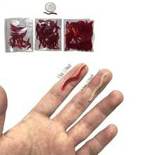 50/100/200pcs Earthworm Soft Bait - Red Maggot Plastic Lure With Bionic Worm Design And Fish Scent - Multicolor - View 8