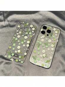 Estuche de espacio floral verde adecuado para Apple 16. - Multicolor - Ver 7