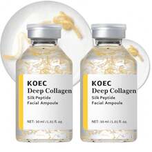 KOEC 深层胶原蛋白丝肽密集安瓶，抗衰老精华液，紧致提拉面部肌肤，提升肌肤水润度和弹性，改善肤质 - Deep Collagen Silk Peptide Facial Ampoule - 查看 6