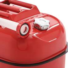 SHIOUCY 20L/4.4 Gallons Fuel Container, Red Portable Fuel Tank, Fuel Can With Fueling Pipe - Red - View 11