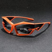 Vintage Y2K Steampunk Style Oversized Round Frame Glasses - Steampunk Aesthetic Full Frame Round Glasses, Suitable For Concerts, Parties, And Daily Wear, Unisex Personality Retro Style - 銀色和黑色 - 查看 7