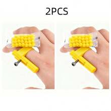 1 قطعة لعبة على شكل خبز بألوان عشوائية (مع 48 طلقة ناعمة)، 2 قطعة لعبة على شكل خبز بألوان عشوائية (مع 96 طلقة ناعمة) - لعبة محمولة صغيرة وممتعة بحجم الإبهام، تشغيل بيد واحدة، هدية صغيرة جميلة لأصدقائك وصديقاتك، خفيفة الوزن وسهلة الحمل، هدية عيد رأس السنة المثالية. - متعدد الألوان - مشاهدة 10