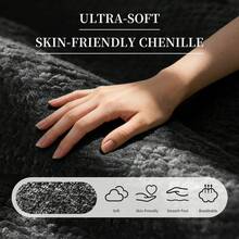 Bear Paw-Shaped Beanbag, Memory Foam Sofa, Ergonomic Design, With Removable And Washable, Soft And Comfortable Flannel Cover, Suitable As A Reading Chair In The Bedroom Or Student Dormitory - 黑色 - 查看 4