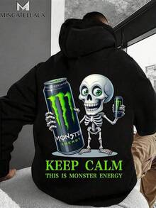 Men Outdoor Hoodies & Sweatshirts - Black - View 7