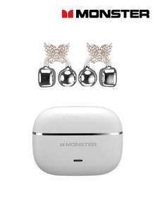 HYUNDAI HY-C03 modische Bluetooth-Kopfhörer mit Schmetterling-Ohrhörer-Clip, offener Ohrstil, lange Akkulaufzeit, geringe Latenz, Surround-Sound, hochwertige Musik, Gaming, Anrufe, Geräuschunterdrückung, kabellose Sport-Kopfhörer, keine Piercing nötig, stilvoller Ohrring-Accessoire, Geschenk für Frauen - Mehrfarbige + Roségoldene Schmetterlingsohrringe - Übersicht 18