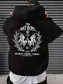 Men Outdoor Hoodies & Sweatshirts - Black - View 1