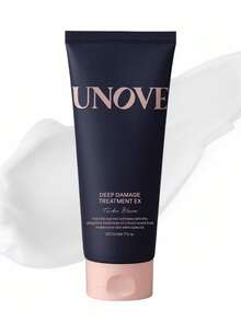 Mascarilla reparadora de daños profundos Unove (aroma floral) 320 ml / 10.82 oz fl. Enriquecida con proteínas y una alta concentración de ingredientes nutritivos, rellena profundamente las cutículas dañadas por el rizado, la tinción, mejora la sequedad, las puntas abiertas y la rotura, mejora la elasticidad y el brillo, dejando un aroma floral suave, liso y duradero. - Mascarilla capilar floral - Ver 13