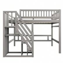 Kids Bed Frames, Headboards & Footboards - Gray + 90cm*200cm - View 10