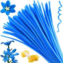 (Total 250pcs)100pcs Pipe Cleaners Craft Chenille Stems With 150pcs Flower Stamens For DIY Art Creative Crafts Party Decorations (12 Inch X 6mm), Art Projects, Handmade Decor, Decorative Stems, DIY Accessories - Multicolor - View 28