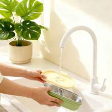 Hộp cơm trưa hình bầu dục bằng thép không gỉ 304, dung tích 850ml, hộp bento tái sử dụng chống rò rỉ, hộp đựng thức ăn trưa dung tích lớn di động, hộp đựng trái cây, salad, có thể dùng trong máy rửa chén và lò vi sóng, phù hợp cho học sinh và người lớn sử dụng ở trường học, văn phòng, cắm trại ngoài trời, dã ngoại, du lịch, chuẩn bị cho năm học mới. - Nhiều màu - Xem 8