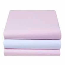 Kit Of 6 Printed And Plain Flannel Baby Swaddles 80cm X 50cm - 100% Cotton - 淺粉色 - 查看 5