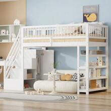 Kids Bed Frames, Headboards & Footboards - White - View 1