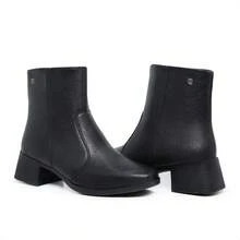 Women's Ankle Boot, Comfortable, Durable, Stylish, Winter - Black - View 6