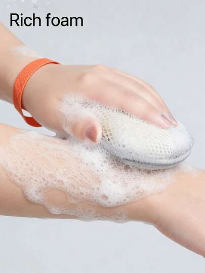 4/2/1pcs Set Soap Net Bag With Drawstring, Foaming Net, Double-Sided Lathering Net, Exfoliating Bath Net, Suitable For Skin Cleansing, Shower, Back Scrubbing, Unisex, Essential Bathroom Accessory