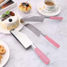 1 pieza Cortador de pastel de acero inoxidable - Herramienta creativa para cortar pasteles, divisor de pasteles y cortador de pizza - Accesorio y utensilio de cocina práctico - Multicolor - Ver 3