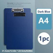 1pc Vertical File Folder, Writing Pad Board, Drawing Board Clip, A5/A4 File Folder, Hard Board Clipboard, Test Paper Clip, Single Clip, Strong Clamping Force, Comfortable Grip, Unlikely To Break, Vertical Drawing Board Clip, Restaurant Menu Clip, Writing Clipboard, Document Folder, Contract Clip, Office Meeting Folder, Foaming Secretary Clip, Back To School Student Gift,Back To School,School Supplies - Black - View 17