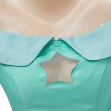 Princess Rosalina Cosplay Costume Adult Blue Dress Sexy Rosalina Outfit Top Skirt For Teen Women - 藍色 - 查看 7