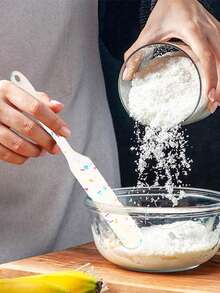 6pcs Silicone Scraper Set,Silicone Baking Set, Cake Cream Spatula, Jam Spreader, Silicone Oil Brush, Sugar Coated Spatula, Kitchen Cooking Spatula, Butter Spatula, Long Handled Baking Scraper, Pastry Brush, Baking Pan Oil Brush, Can Be Used For Stir Frying, Spreading And Stirring Cream, Jam, Chocolate, Butter And Batter - Multicolor - View 2