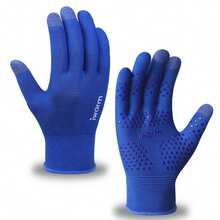 1 Pair Of Touchscreen Gloves, Anti-Slip Accessories For Cycling And Fitness, Sweat-Absorbing And Breathable Gear For Mountain Climbing, Rock Climbing, And Camping, Suitable For Cycling, Off-Roading, Hiking, Mountain Climbing, And Outdoor Adventures - Anti-slip Upgraded Version - View 4
