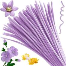 (Total 250pcs)100pcs Pipe Cleaners Craft Chenille Stems With 150pcs Flower Stamens For DIY Art Creative Crafts Party Decorations (12 Inch X 6mm), Art Projects, Handmade Decor, Decorative Stems, DIY Accessories - Multicolor - View 25