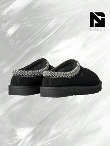 UGG Tasman II Slipper  (Women's)- Women's Cozy Indoor-Outdoor & Snow Day Wear Shoes With Cloud-Level Comfort, Low-Profile Casual Design For Autumn Winter-Mother's Day Gifts-Father's Day Gift– Snow Boots-1174470 BLK - 黑色 - 查看 3