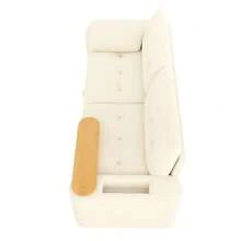 Sofas & Couches - Beige + Teddy + 2 Seat - View 9