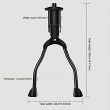 Adjustable Bike Kickstand Sturdy Steel Construction For Stable Parking And Repair Support - Multicolor - View 3