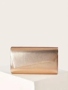 Túi xách cầm tay lấp lánh, sang trọng, bóng bẩy với khóa kim loại mạ vàng mỏng, chất liệu PU, dành cho nữ, kèm dây xích kim loại, thích hợp làm quà cưới, tiệc tùng, khiêu vũ, sinh nhật. Dung tích lớn, đựng được điện thoại và mỹ phẩm. - Rượu sâm banh - Xem 2