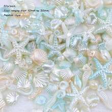 Gradient Baroque Mixed Ocean Series Handmade Flowers DIY Phone Case Headwear Hair Clip Accessories Materials - Multicolor - View 10