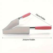 1 pieza Cortador de pastel de acero inoxidable - Herramienta creativa para cortar pasteles, divisor de pasteles y cortador de pizza - Accesorio y utensilio de cocina práctico - Multicolor - Ver 11