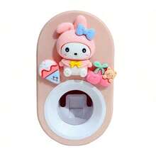 SANRIO Cartoon Cute Wall-Mounted Automatic Toothpaste Dispenser Set, Adorable Toothpaste Dispenser, Toothpaste Squeezer, Perfect Valentine's Day Gift, Thoughtful Gift - Red and Blue Large Size - View 7