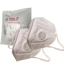 Mască facială unisex FFP3, ambalată individual, protecție cu 7 straturi, confortabilă pentru purtare prelungită, clemă nazală reglabilă și burete pentru o potrivire îmbunătățită, oferă protecție facială de înaltă calitate, potrivită pentru prelucrarea lemnului, alergare, drumeții, adunări, ciclism, pictură și alte activități. - A - Vizualizare 7