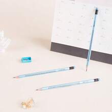 12支装铅笔套装，含卷笔刀，书写练习铅笔，预切铅笔头，黑色，带橡皮头，HB软头，适合办公使用，可作绘画、书写和文具铅笔 - 附赠卷笔刀 - 套裝 - 查看 7