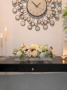 Bình hoa acrylic hình chữ nhật 12/4 lỗ, bình hoa nhựa cao cấp, hộp đựng hoa, vật trang trí bàn ăn, vật trang trí nhỏ, thích hợp cho đám cưới, nhà cửa, trang trí bàn ăn, hộp hoa hồng trong suốt hiện đại, hộp đựng hoa, trang trí tiệm làm đẹp, quà tặng trang trí nhà cửa mùa xuân/hè, sinh nhật, tốt nghiệp. - Nhiều màu - Xem 4