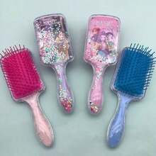 1pc K-Pop Dreamlike Girl Group Rotating Hair Brush Set - Inspired By Lumi's Air Cushion Massage Hair Brush, Anti-Static Design, Creates Voluminous Hairstyle, CE Certified (Random Style) - Multicolor - View 8