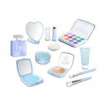 10/12件套儿童化妆玩具套装，蓝色梳妆台玩具套装，公主换装角色扮演玩具 - 彩色 - 查看 5