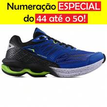 Men's Sneakers 44 45 46 47 48 Special Size For Gym And Walking - Blue - View 3