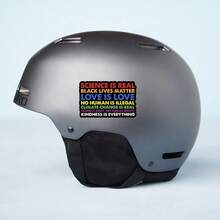 1张“科学是真的”贴纸，可爱彩虹笔记本电脑贴纸，积极语录乙烯基贴纸，友善礼物，防水可撕贴水瓶贴纸 - S1932 - 查看 7