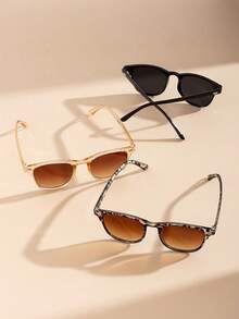 Mitten Fashionable Retro-Style Glasses Are Suitable For Travel And Photography. - Multicolor - View 2