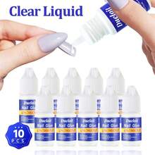 1pc/6pcs/10pcs/20pcs/40pcs Acrylic Nail Gel, 3g Transparent Long-Lasting Crystal Rhinestone Nail Gel, Nail Gel, Press-On Nail Stickers, Nail Art - Clear - View 9