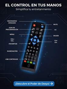 DOSYU Decodificador Convertidor Digital Televisión Full Hd 1080p  Pantalla Digital Smart TV Señal Clara - Negro - Ver 3