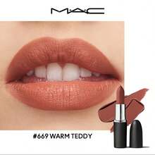 MAC Lipstik Matte Silky M.A.CXIMAL 「100% Asli | Kualitas Resmi」「100% Asli | Kualitas Resmi」「Pigmen Cerah | Tahan Lama 12 Jam」「Sempurna untuk Pesta & Festival」「Tahan Air & Anti Luntur」「Cocok untuk Semua Warna Kulit」 - 669 Teddy Hangat - View 1