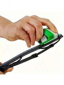 Herramienta de reparación de escobillas de limpiaparabrisas de ABS duradera y reutilizable - Limpia y mantiene de manera efectiva los limpiaparabrisas - Multicolor - Ver 10