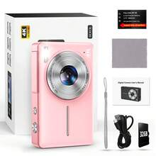 SONGDIAN 64MP 4K HD 數位相機 16倍數位變焦 Vlogging 用 2.8吋 LCD 螢幕 充電式相機 攝影專業入門相機 支援拍照、錄影 1050mAh 大容量電池 完美禮物 - 相機+記憶卡 - 查看 13