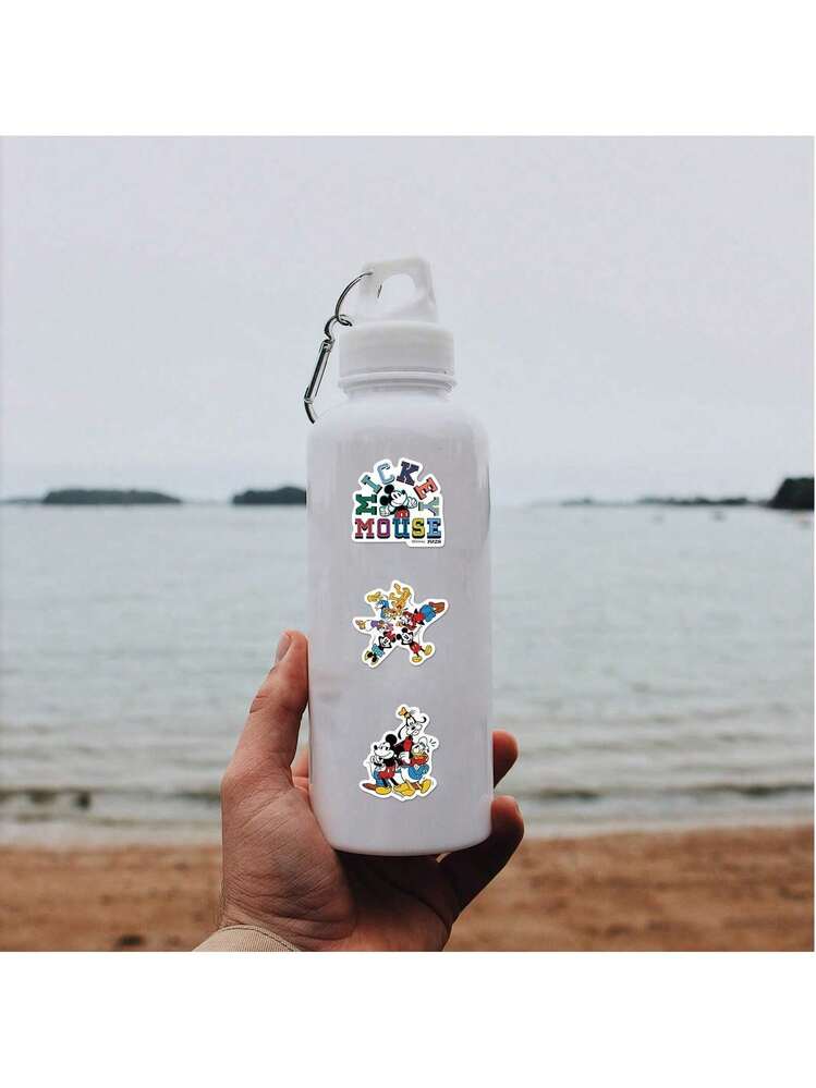 50PCS Disney Officially Licensed Vinyl Stickers Mickey Mouse And Friends Waterproof Cartoon Decals Gifts For Water Bottles Laptop Computer Phone Car Hard Hat Bumper Friend Funny Valentine's Day Gifts - DSN-004 - View 9
