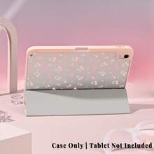 1 Peça Capa Protetora com Slot para Caneta, Suporte Magnético Multi-Ângulo com Modo Dormir/Despertar Automático, Capa de Tablet Kawaii Compatível com Pro/Air/Compatível com Samsung Galaxy A9/S9/S7/S10+/Compatível com XIAOMI Pad/5/6/7 - Multicolorido - Visão 8