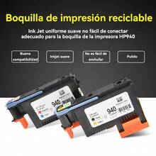 Cartucho de tinta 940 rojo y azul compatible con HP 8500, 8000 y C4900 – reemplazo directo del modelo C4901A, sin modificar la impresora, con colores vibrantes, secado rápido y máxima compatibilidad garantizada al 100%. Tinta 940 Roja y Azul para HP – Compatible con C4901A 8500 8000 – Ahorra Dinero sin Sacrificar Calidad - Rojo - Ver 6