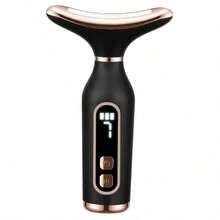 FollowBreak 7-In-1 Rechargeable Facial & Neck Massager Set, Multi-Functional Face Vibration Massage Device, Women's Face & Neck Care Tool, Gift For Her - Multicolor - View 13